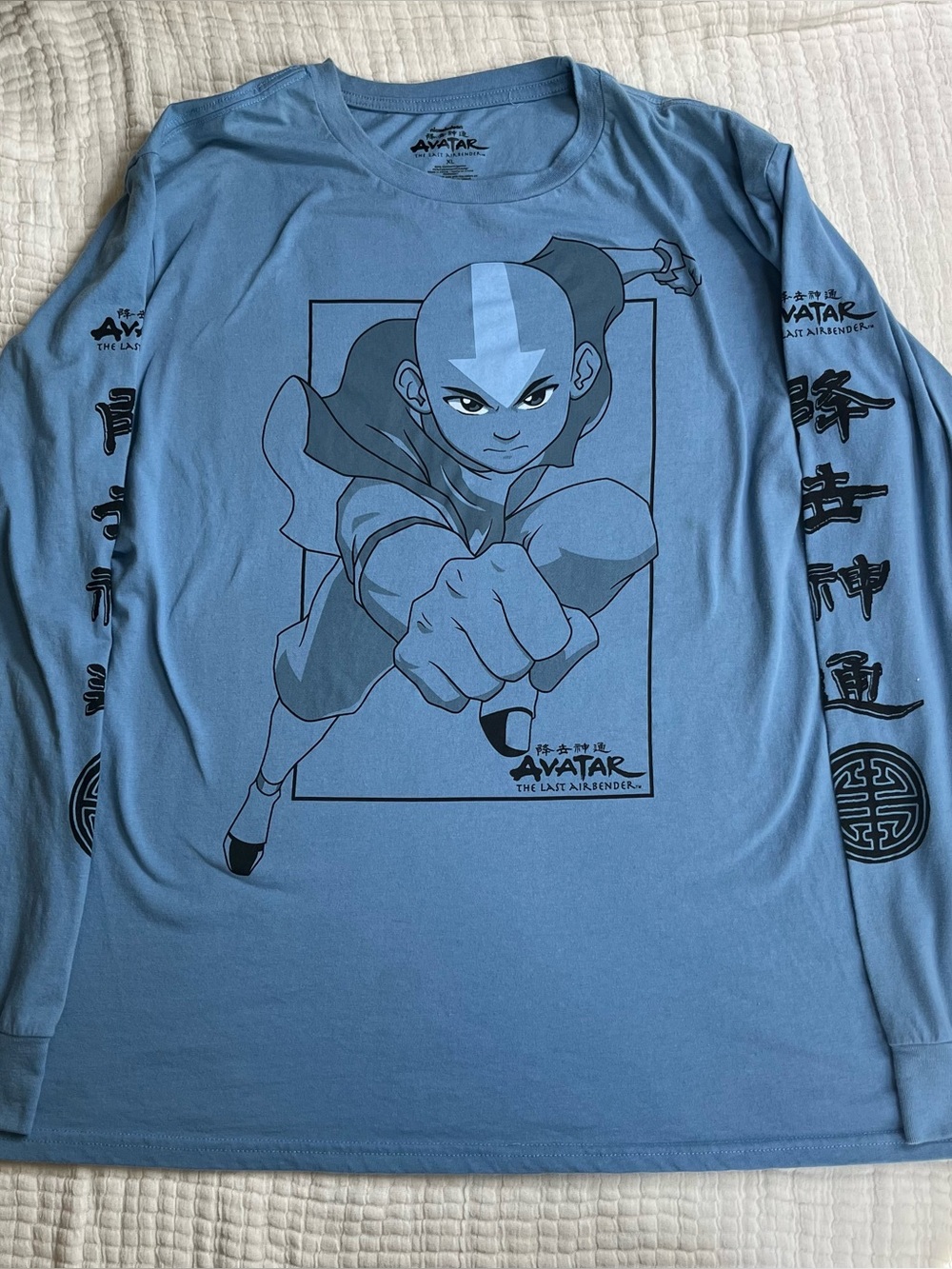 Men’s Avatar Long Sleeve T-Shirt Size XL